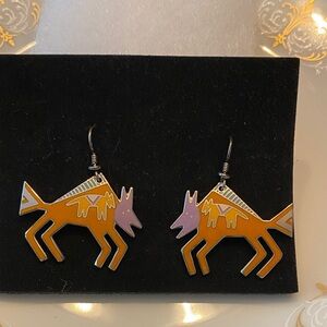 Laurel Burch “Bison” Earrings